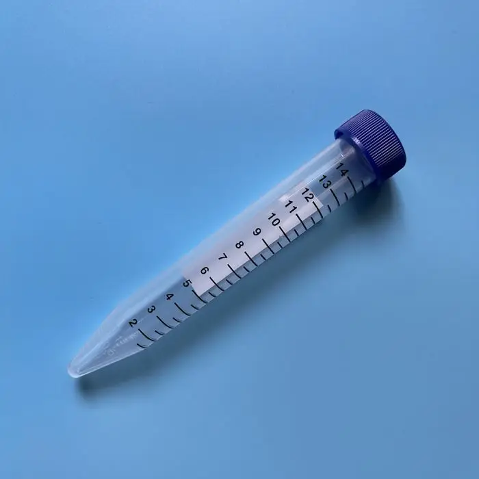 Plastic self-standing laboratory micro conical centrifuge tube 15ml 50ml 30ml
