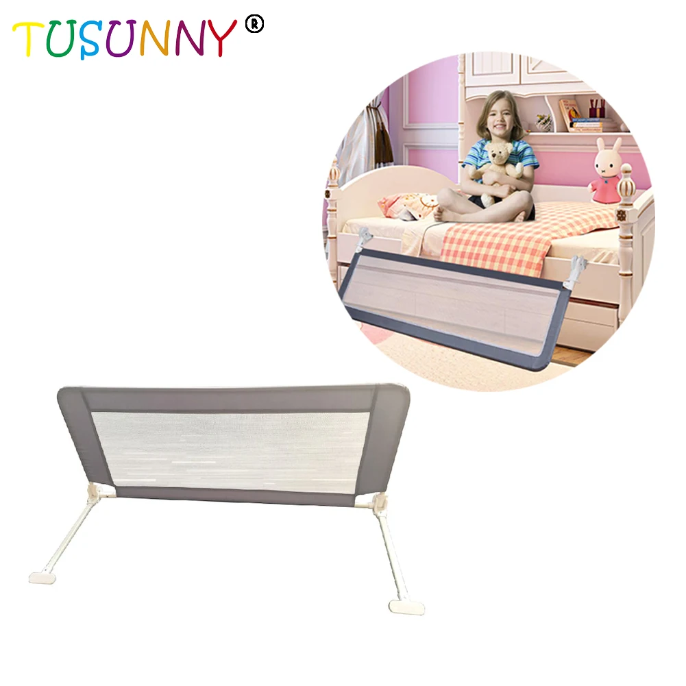 Child Safety Fence Safe And Non-Toxic Bed Rail Bumper Fence Crib Side Barrier Guard For Kids Baby Safety