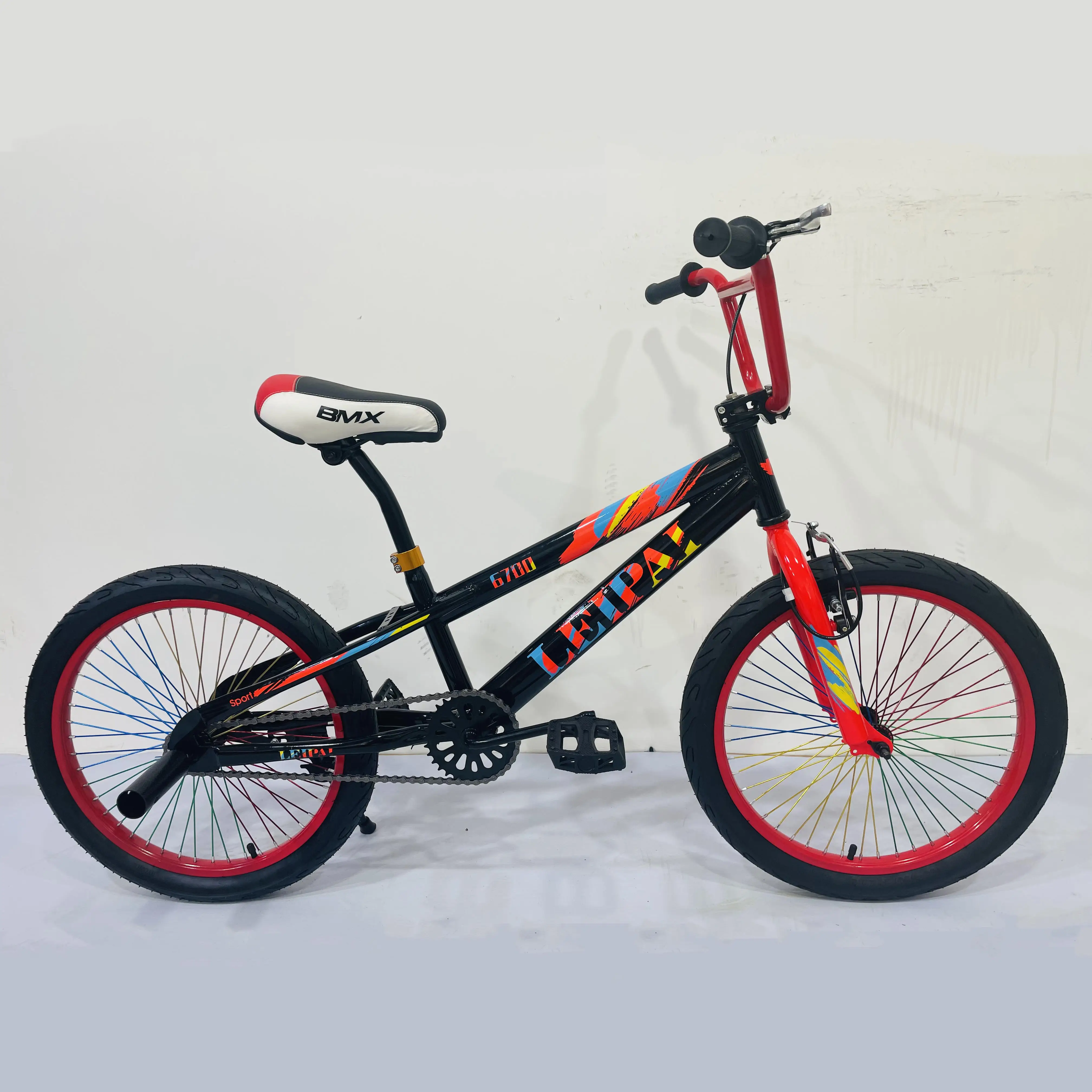20-Inch Freestyle Street BMX Bicycle Cheap Sepeda Racing Cycle for Men All Kinds of Price with Disc Brake Braking System