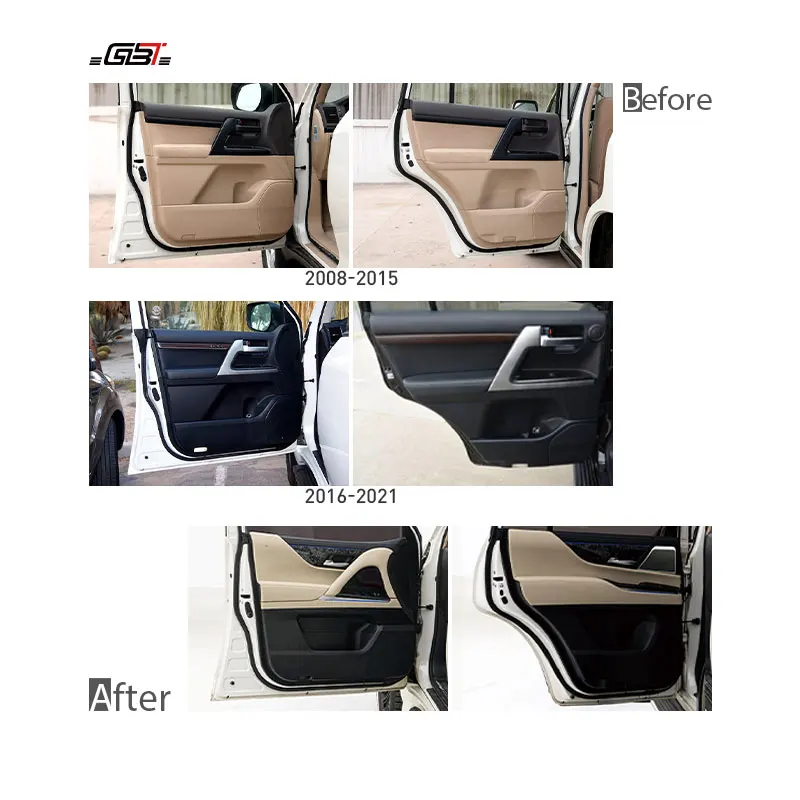 GBT 2024 LC200 Interior Upgrade kit LC200 To LC300 Model Inner kit For Toyota 2008-2021 Land Cruiser 200 Interior Upgrade LC300