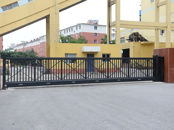 security gate commercial gates aluminum driveway for