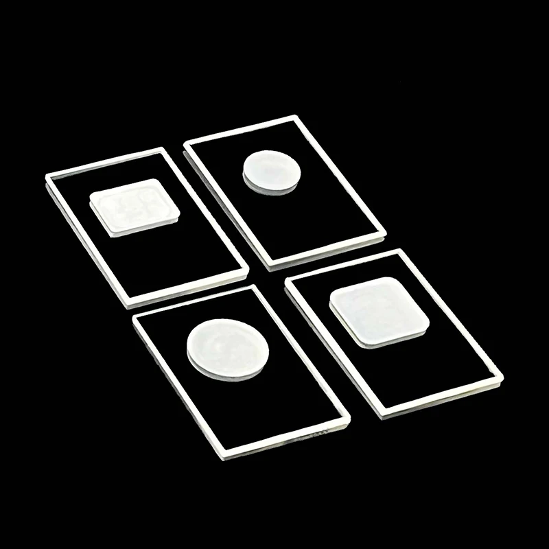 High quality coated round uv quartz plate quartz substrate coating quartz plate