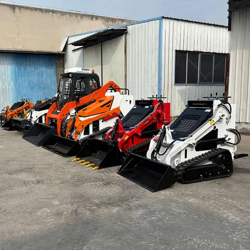 Chinese Crawler Skid Loader Skid Steer Loader Manufacturers Tracked Mini Skid Steer Loader For Sale