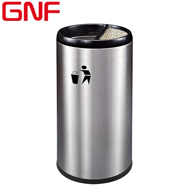 GNF hotel trash bin ground ash barrel metal ashtray