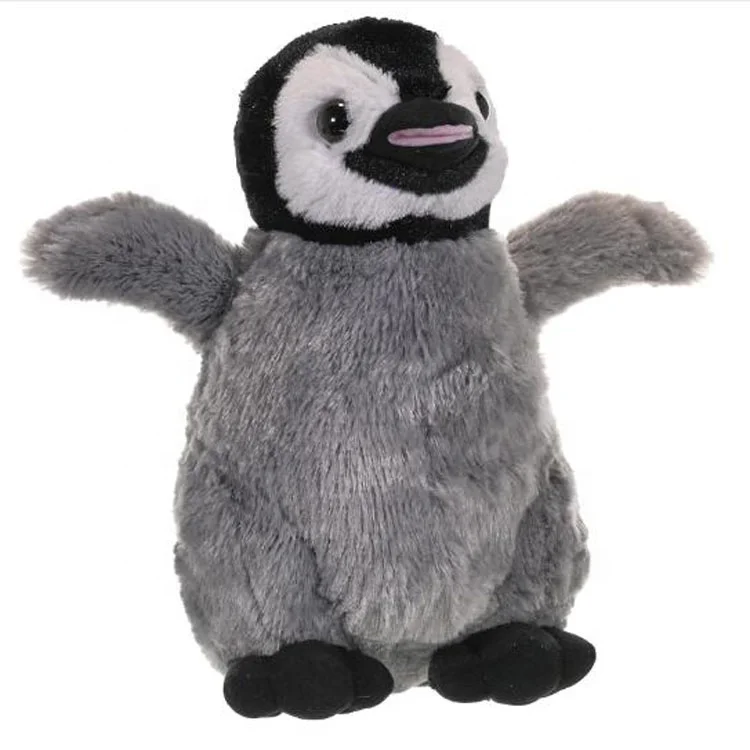 Certificated Realistic Kawaii Sea Animal Plush Penguin Stuffed Animal Toys Suitable for Babies and Children
