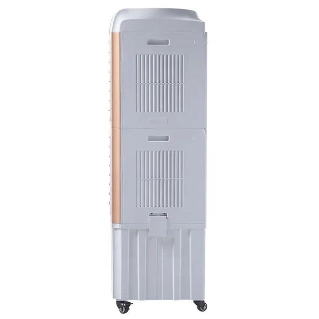 Three side air inlets low noise portable air conditioning evaporative air cooler with 45L large detachable water tank