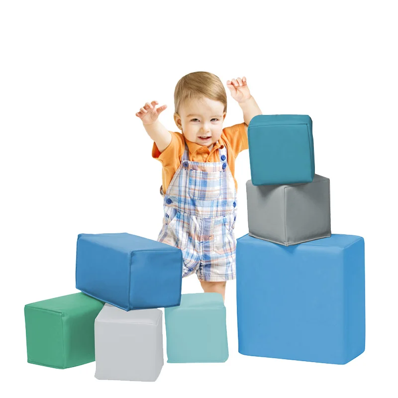 Eco Friendly Children Soft Play Building Blocks Kids Indoor Playground Toys Children Foam Building Blocks Set