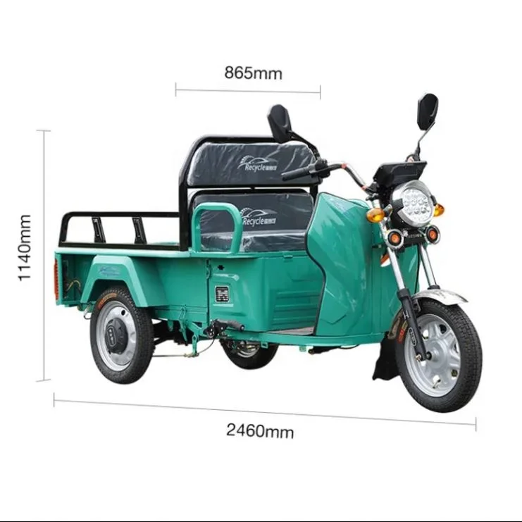 Factory Directly Supply Bike 3 Three Wheel Electric Tricycle