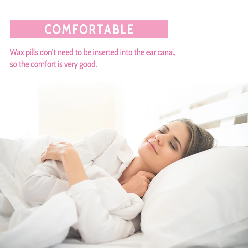 Disposable Noise Cancelling  Soft Swimming Wax Cotton Ear Plugs for Hearing Protection Earplug