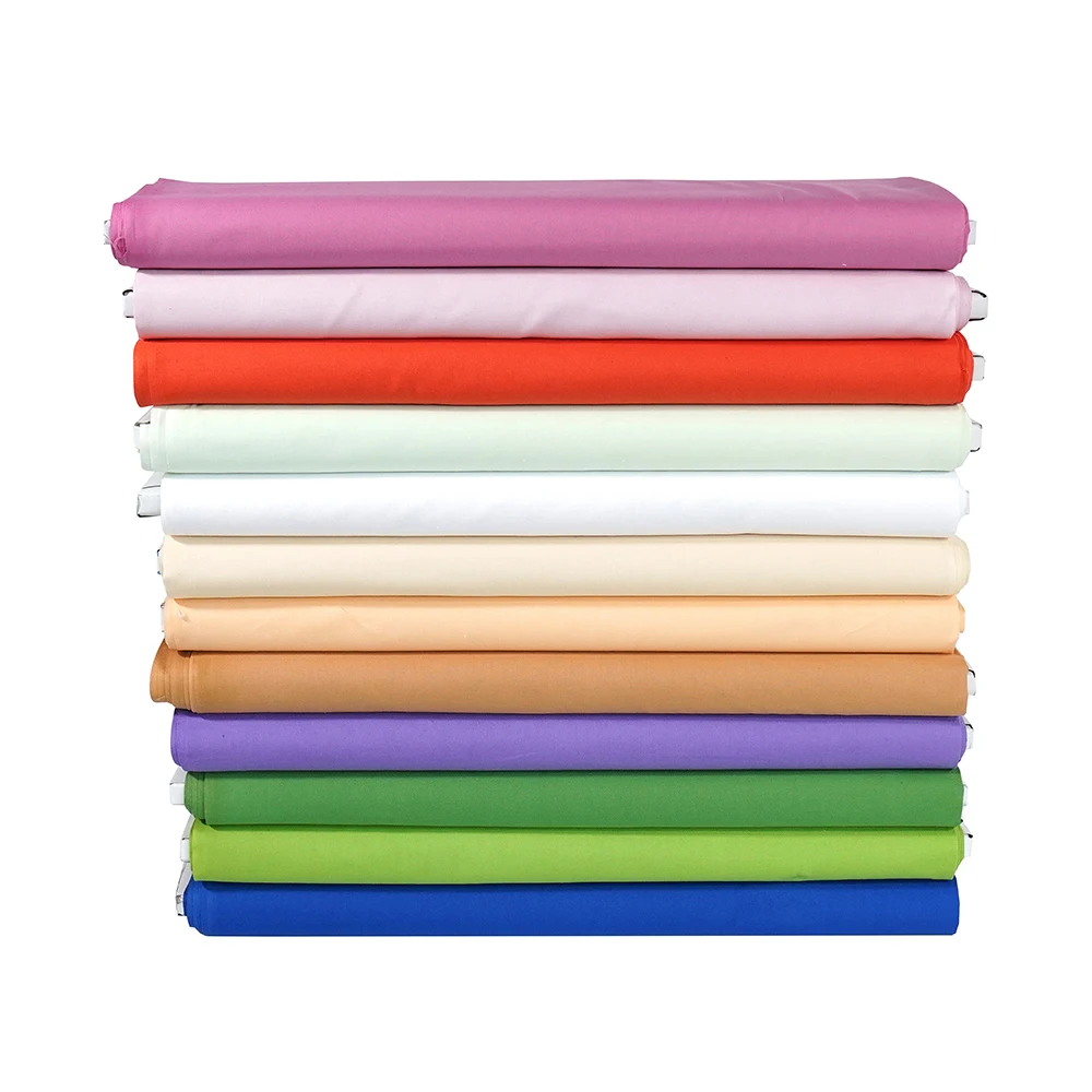 
Competitive Price Wholesale 100% Cotton solid Color cotton Fabric for quilting 