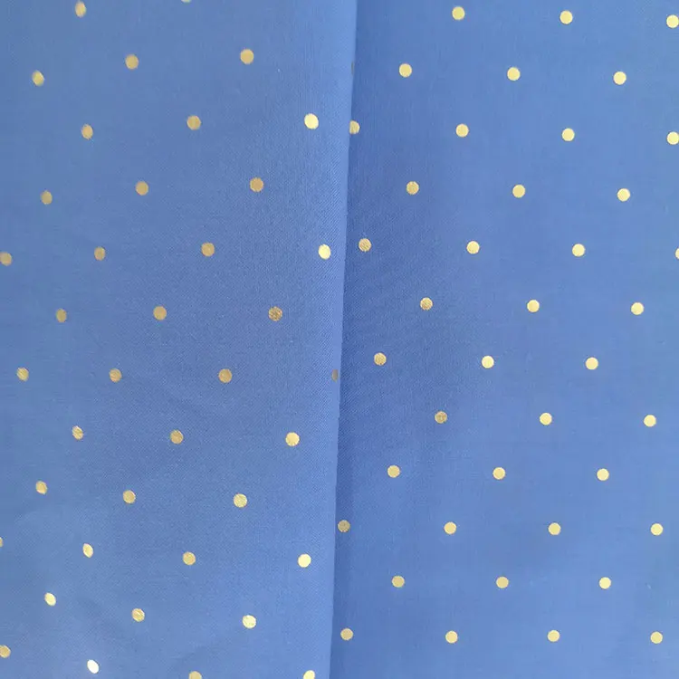 В наличии, лот, простая 100% искусственная ткань с золотым тиснением для женской одежды