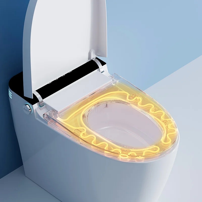 Electric Intelligence Toilets Wc Automatic Sanitary Ware Bidet Bathroom Smart Toilet for Hotel With Shower