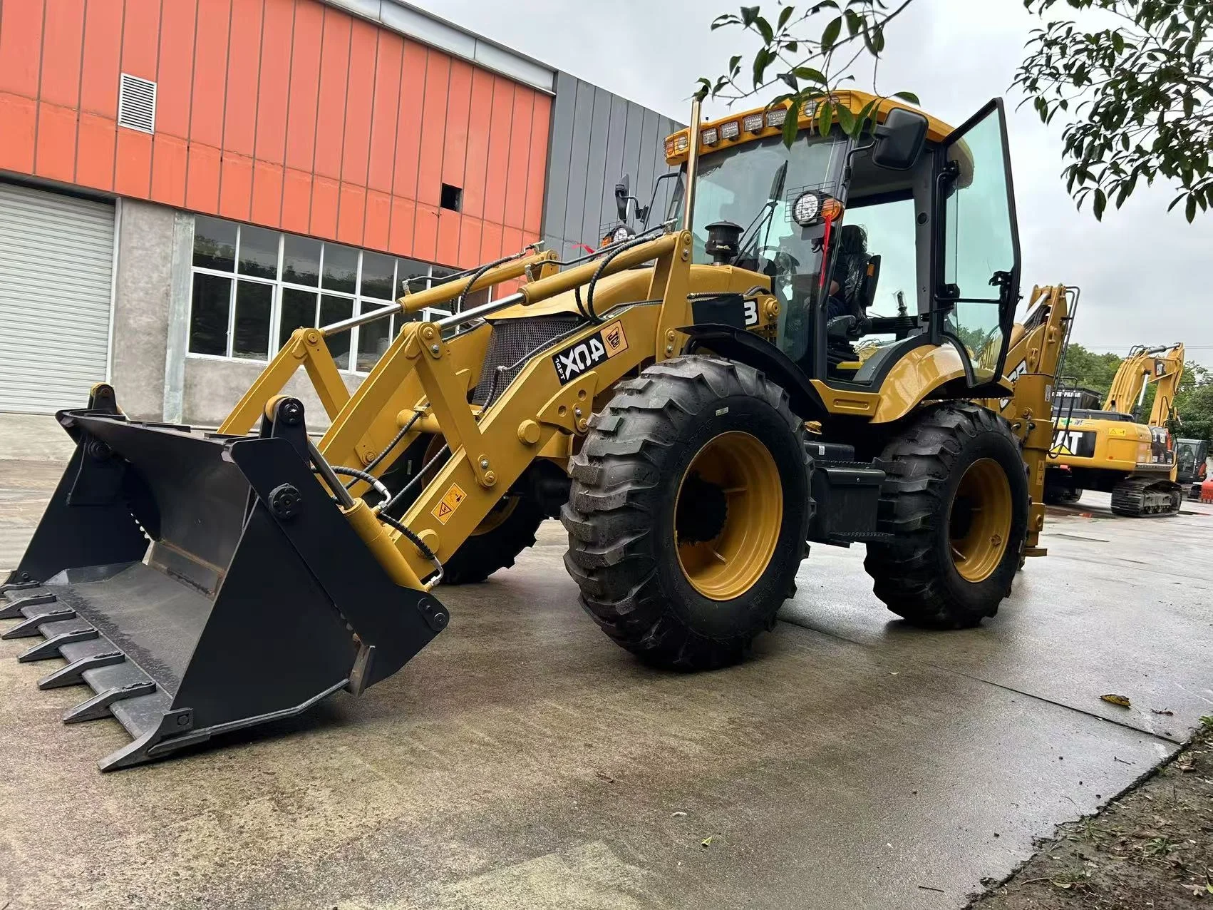 Оригинальная Великобритания JCB 4CX экскаватор-погрузчик Подержанные строительные машины jcb 3cx 4cx 3DX 4DX распродажа