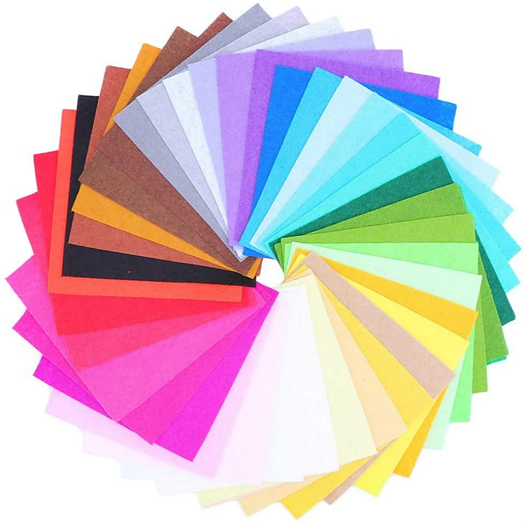 2020 New Eco-Friendly Nonwoven Fabric Embroidery Craft DIY Felt Paper