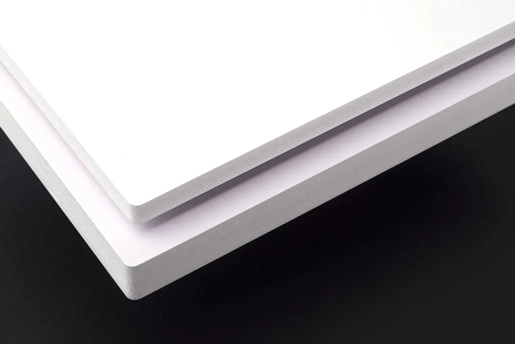 1220x2440mm white furniture 18mm 20mm pvc foam celuka sheet board for Kitchen Cabinet