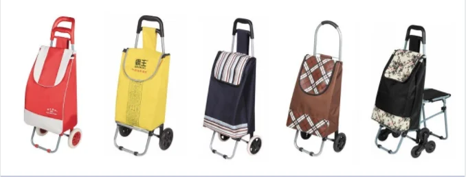 Trolley shopping bag vegetable carrefour shopping cart trolley for elderly