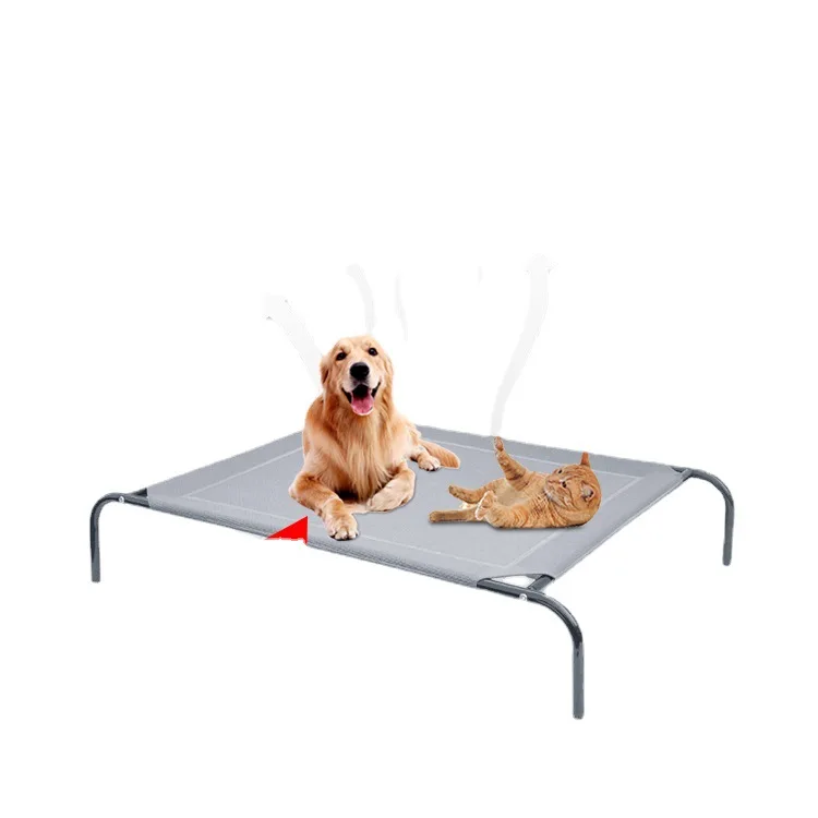 Cross-border collapsible metal pet bed