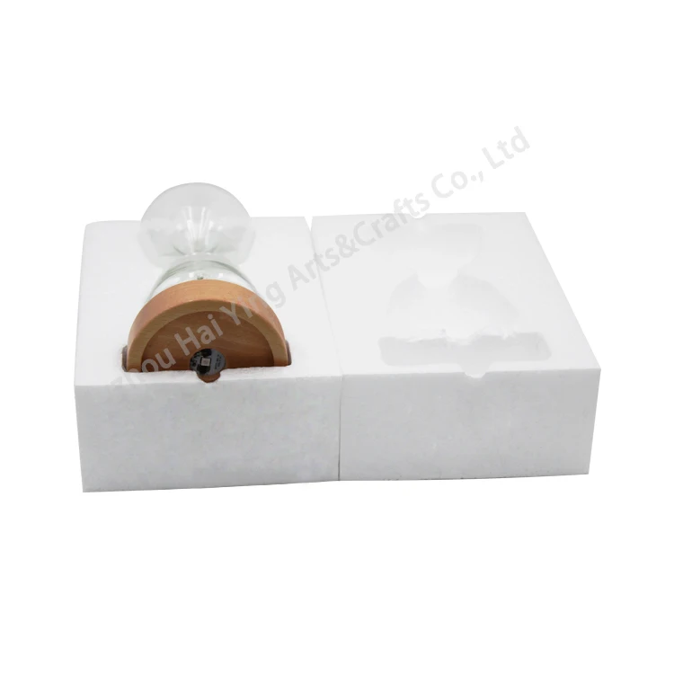 Time Magic Hourglass Decoration Ornaments Creative Metal Glass Hour Meter Home Decor Gift