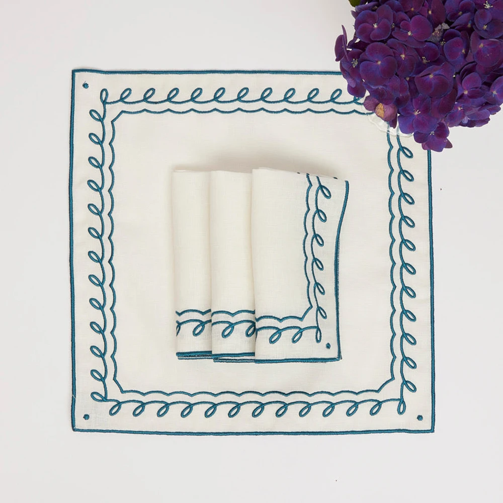 Салфетки из чистого льна/хлопкового полотна