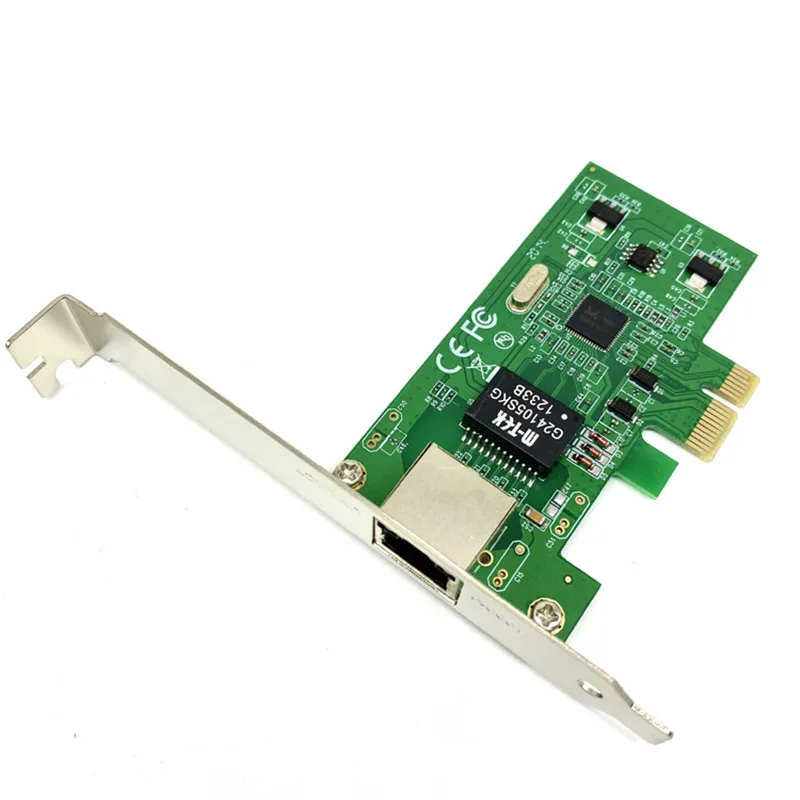 Hot-selling Drive-free PCI-E network card 100M/1000M Gigabit desktop host installed pcie slot network card