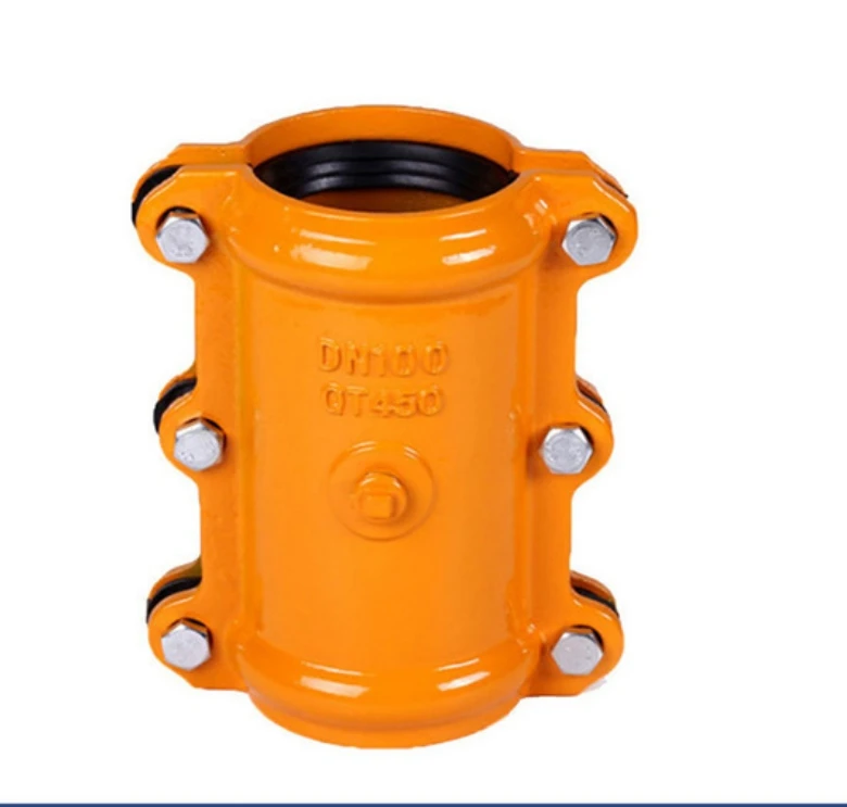 Durable using low price pipe repair device pvc clamp sleeve water ductile cast iron pipe fittings