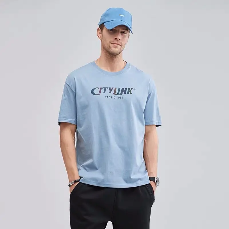 Оптовая продажа, оригинальная брендовая мужская футболка большого размера с принтом на заказ, футболка для бега, одежда для спортзала, Спортивная футболка для мужчин