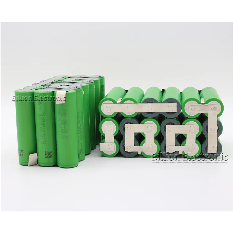  33.3V 9S2P VTC6 33V 6000mAh Deep Cycle 18650 Custom Battery Pack Power Solution Aircraft