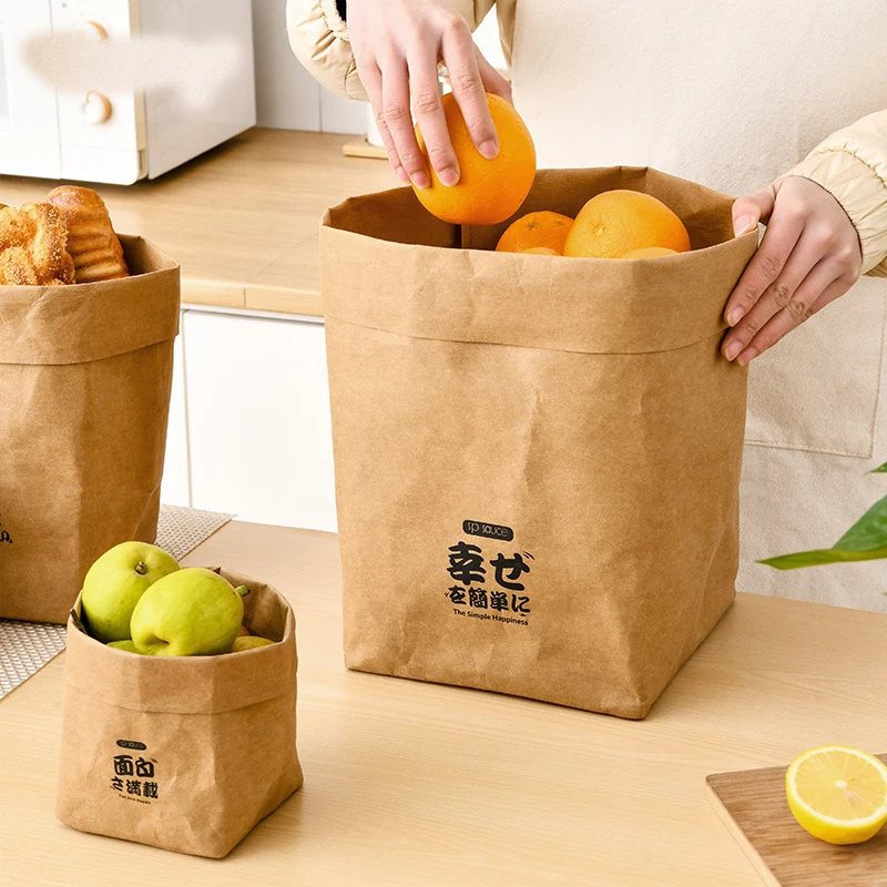 Wholesale Prom Customized Natural Organic Washable Tyvek Storage Boxes Organizer for Packing Toy Cosmetics Bread