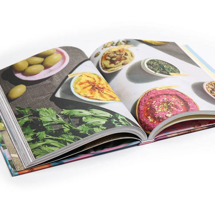 High-end Full-color Vivid Color Hardcover Book/Photo Book/Catalog/Cookbook Custom Book Printing Services