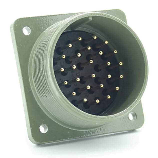 [GIET]MS3106A28-12 Connector Direct Socket Metal MS5015 Power Amphenol Connector Connectors Shape 26Pin MS3102