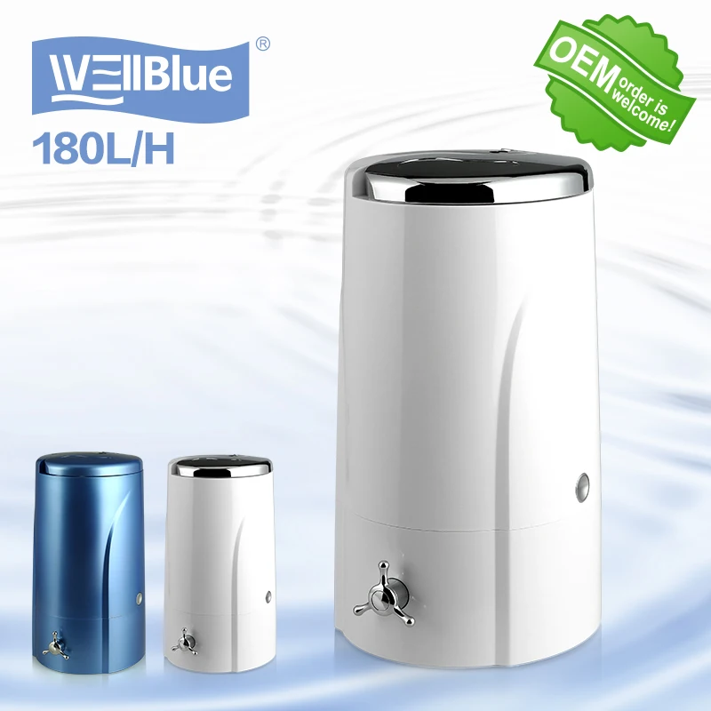 Wellblue холодных безалкогольных энергетических напитков с hyrogen и минеральной воды генератора 4 этап Прилавок Щелочной фильтр для