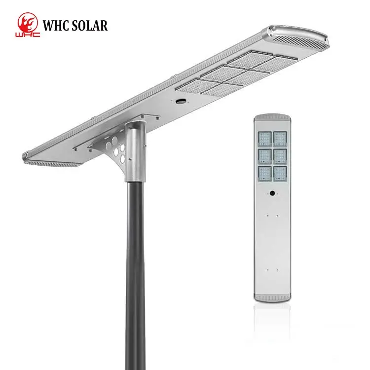 Уличная Солнечная лампа все в одном IP65 30 Вт 40 50 60 80 100 120 встроенный светодиодный уличный фонарь на солнечной