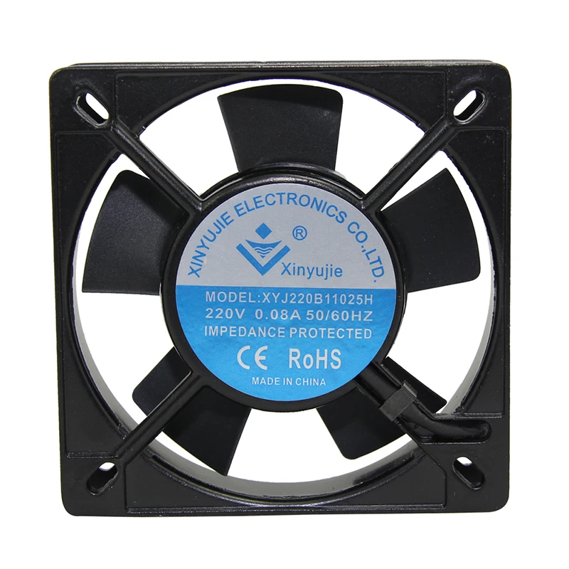 11025 CE RoHS UL ac cooling fan incubator ultrasonic mask machine 110v 220v 380v axial fan 110x110x25mm