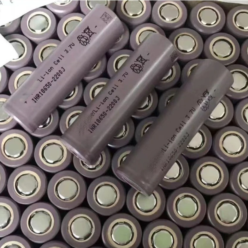 Rechargeable 18650 3.7v 2200mah li ion 8.14wh battery 18650 2200mah 3.7v with 2c 3c 5c 8c