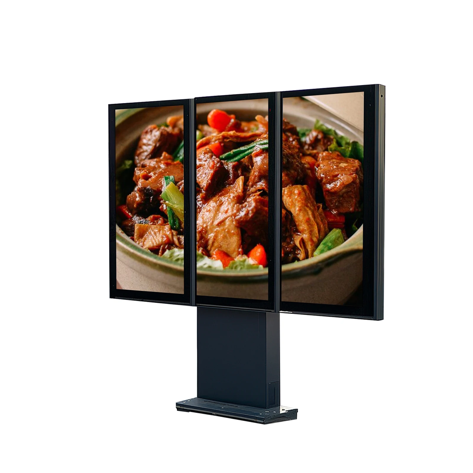 Custom Waterproof Touch LCD Display for Restaurant Outdoor Menu Screen Drive Thru Fast Food Order Board System