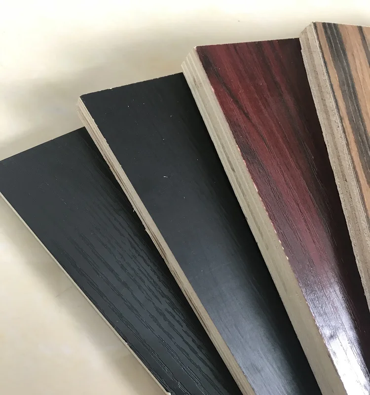 Linyi Supplier High Quality Decorative Veneer 18mm Wood Melamine Plywood For Furniture Cupboard Wardrobe