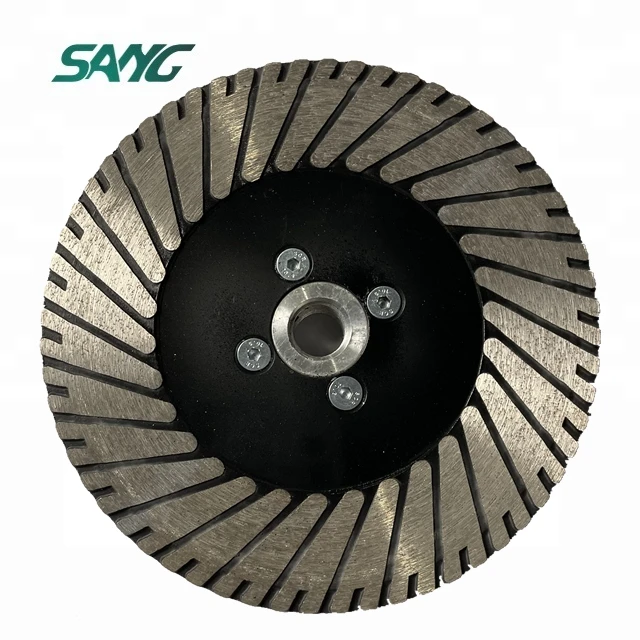 125mm 5' Diamond Turbo Grinding Cutting Disc Saw Blade for Concrete Granite Stone