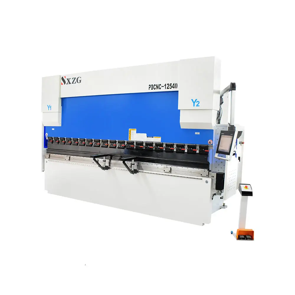 DA58T 1mm 2mm sheet steel 6 axis cnc hydraulic china 2400mm 40t metal press brake