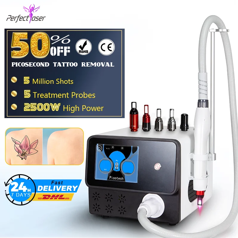 CE Certification Picosecond Laser Tattoo Removal Machine Nd Yag Laser Tattoo Removal Machine Laser Tattoo Removal Machine