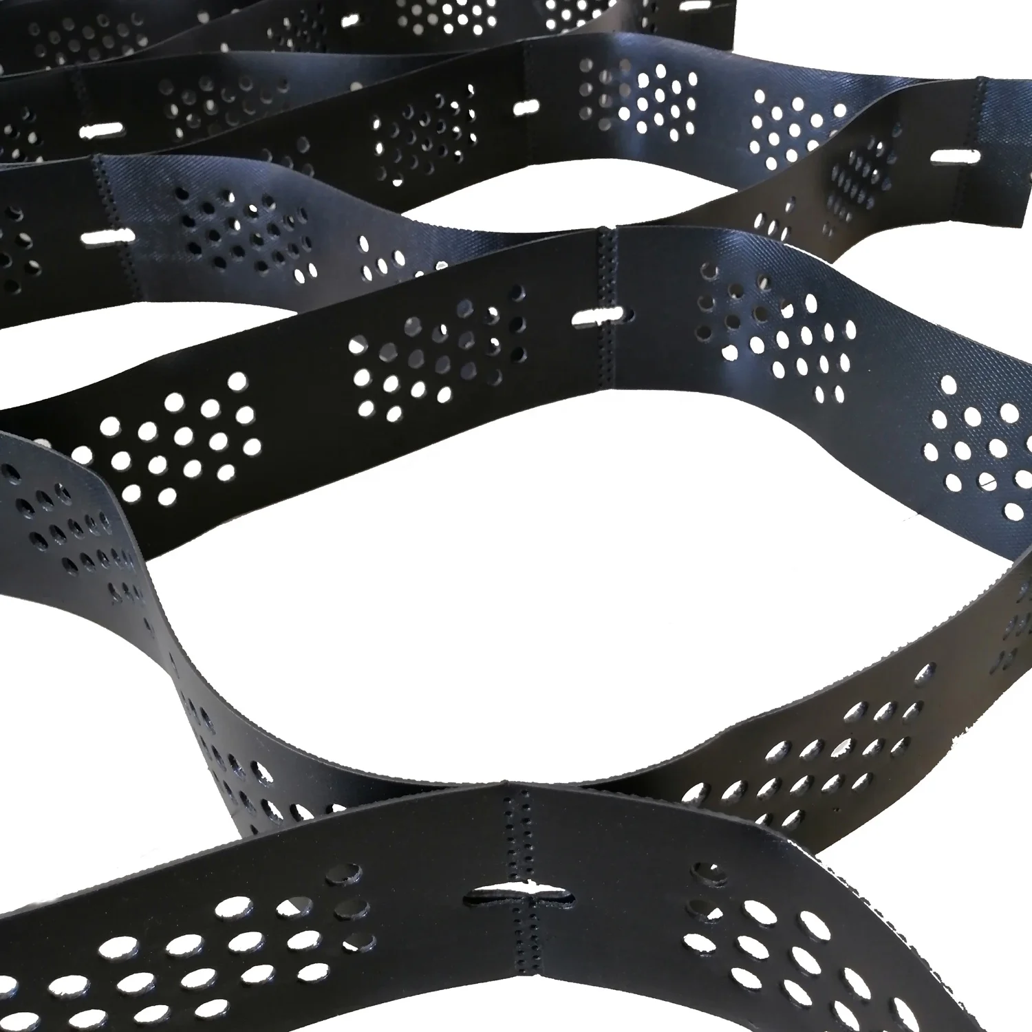 
250mm height grass paver welding distance 450mm plastic geocell for roadbed 