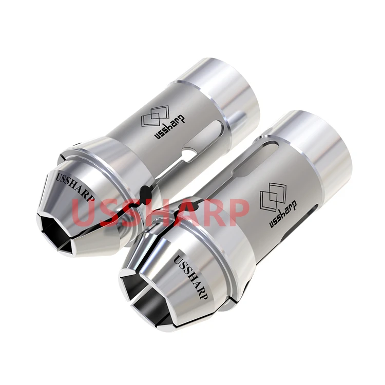 SWISS collet F40 for HANWHA automatic lathe, long-nose type spannzange TF40 collet chuck good quality