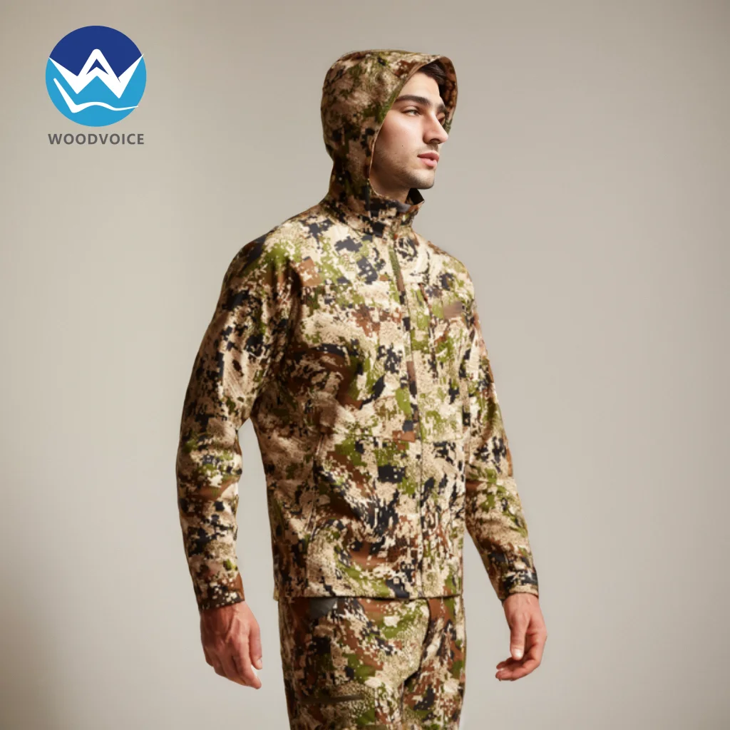 Custom Jetstream Jacket Eptfe Film Hunting Wear Winter Outdoor Jacket Subalpine Camouflage Hunting Clothes For Men
