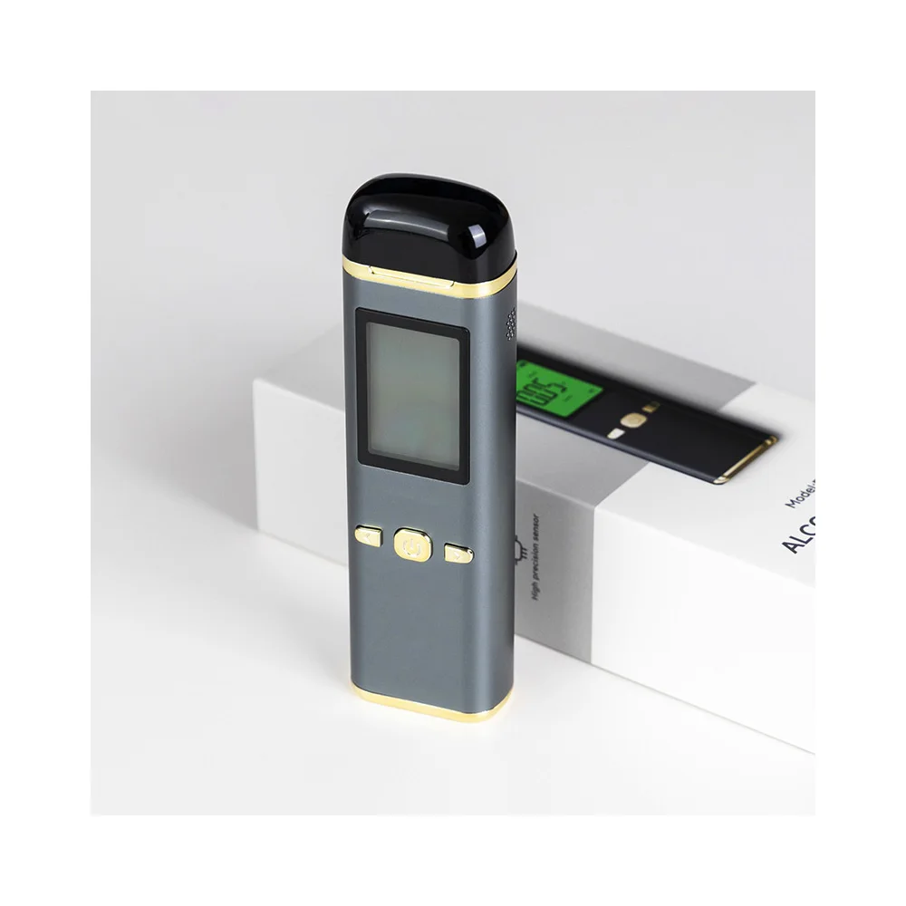 Breathalyzer Professional-Grade Alcohol Tester with Memory and Warning Function for Personal and Professional Use