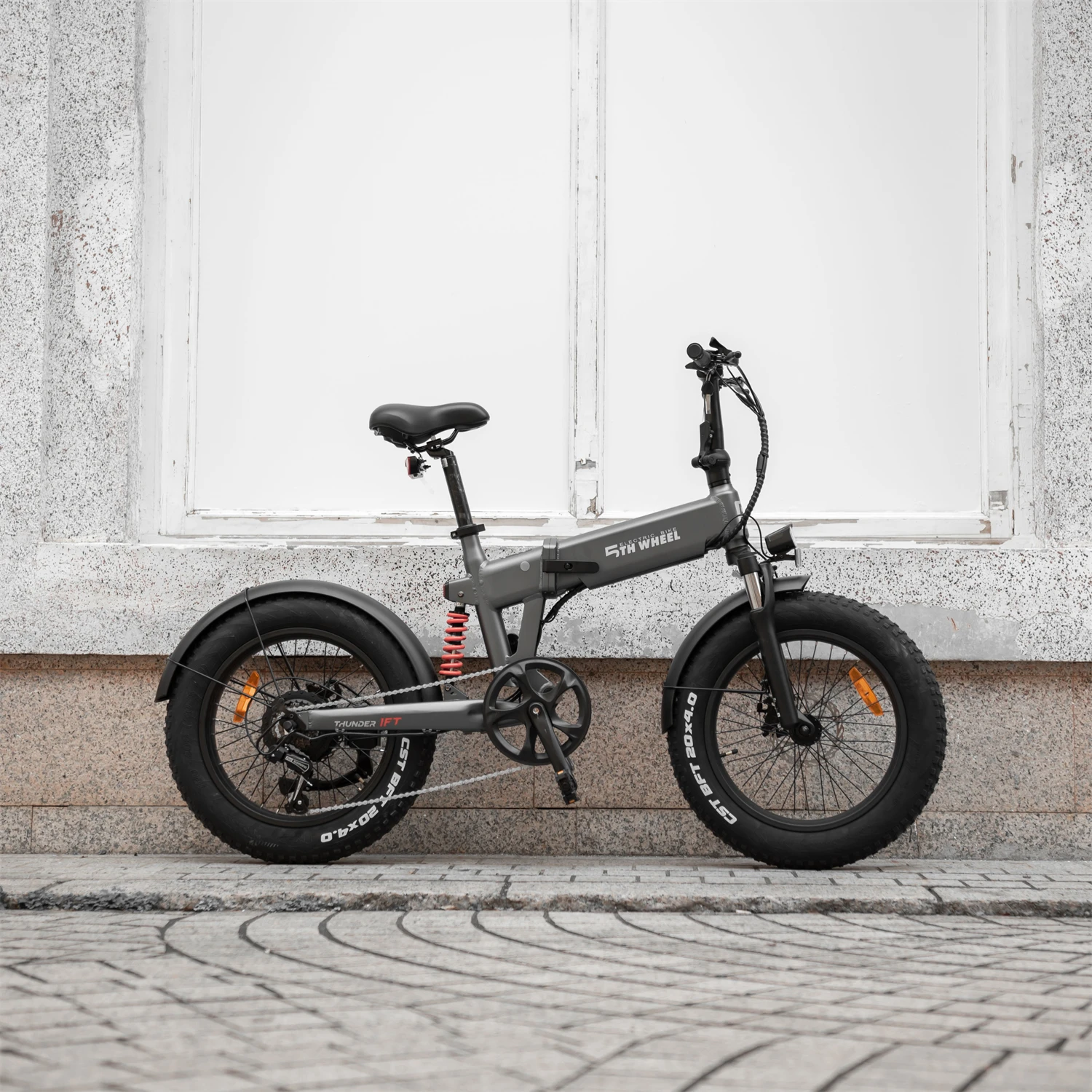 EB06 Electric Fat Tire Bike 48V Battery Cycle 500W Electric Assist Folding Bicycle for Adult