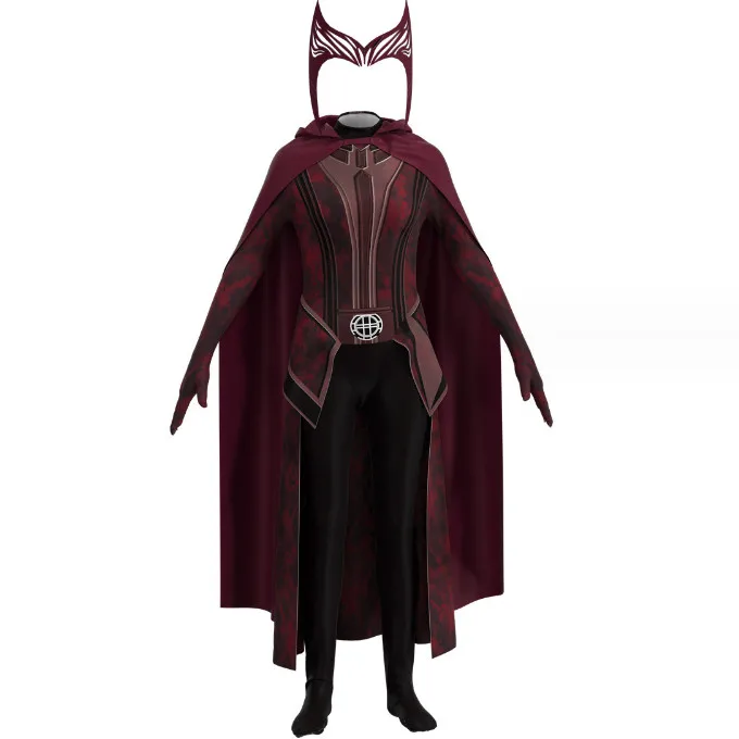 Halloween Wanda Cosplay Costume Scarlet Witch Cos Costume