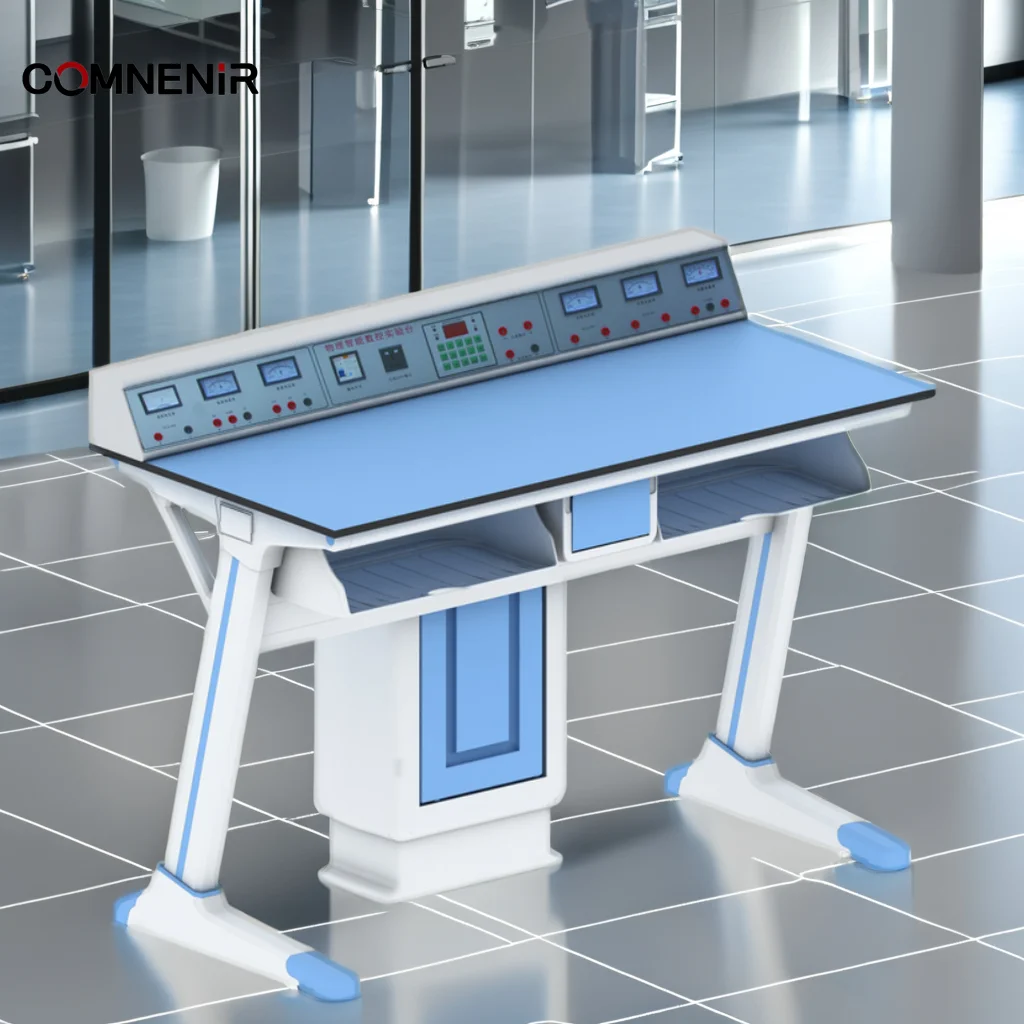 High Quality One-Stop School Furniture Metal Laboratory Desk for Lab Chemicals Work for Experimental Lesson Workshops