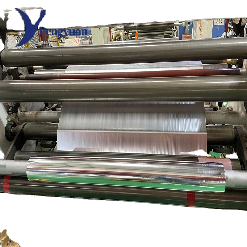 PET Laminating Film Metalized Polyester Roll Extruded LDPE for Insulation Materials