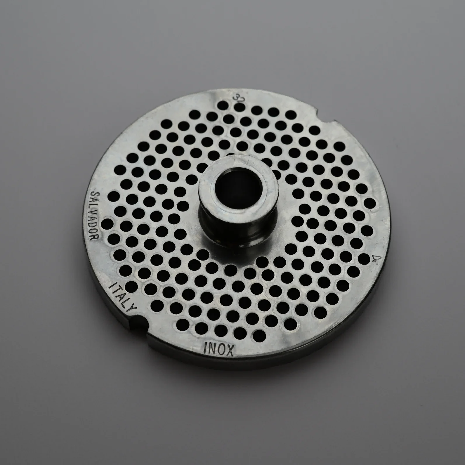 High Quality Meat Mincer Plate Blade Replacement Parts Forged Meat Mince Plate Stainless Steel Machining Services English