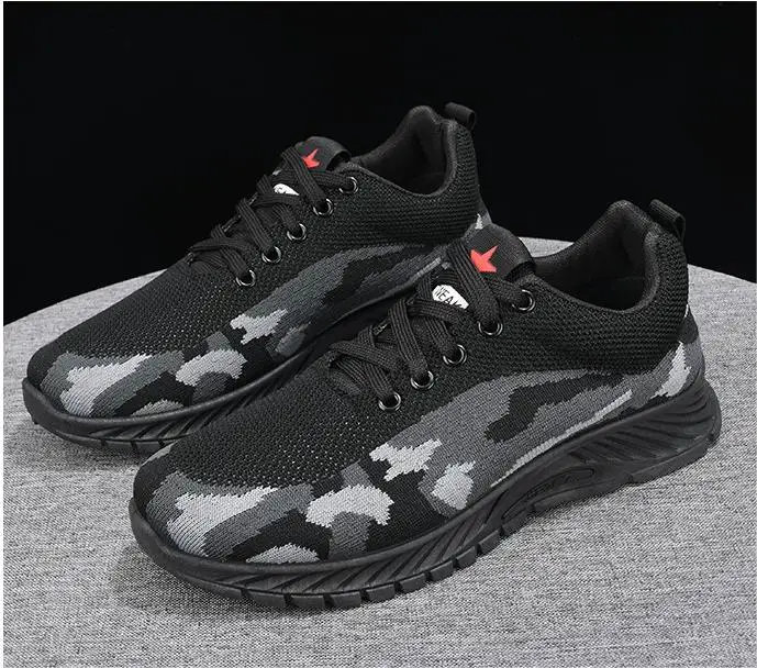 New Comfortable Running Sports Breathable Men Casual Shoes Camouflage Outdoor Sneakers