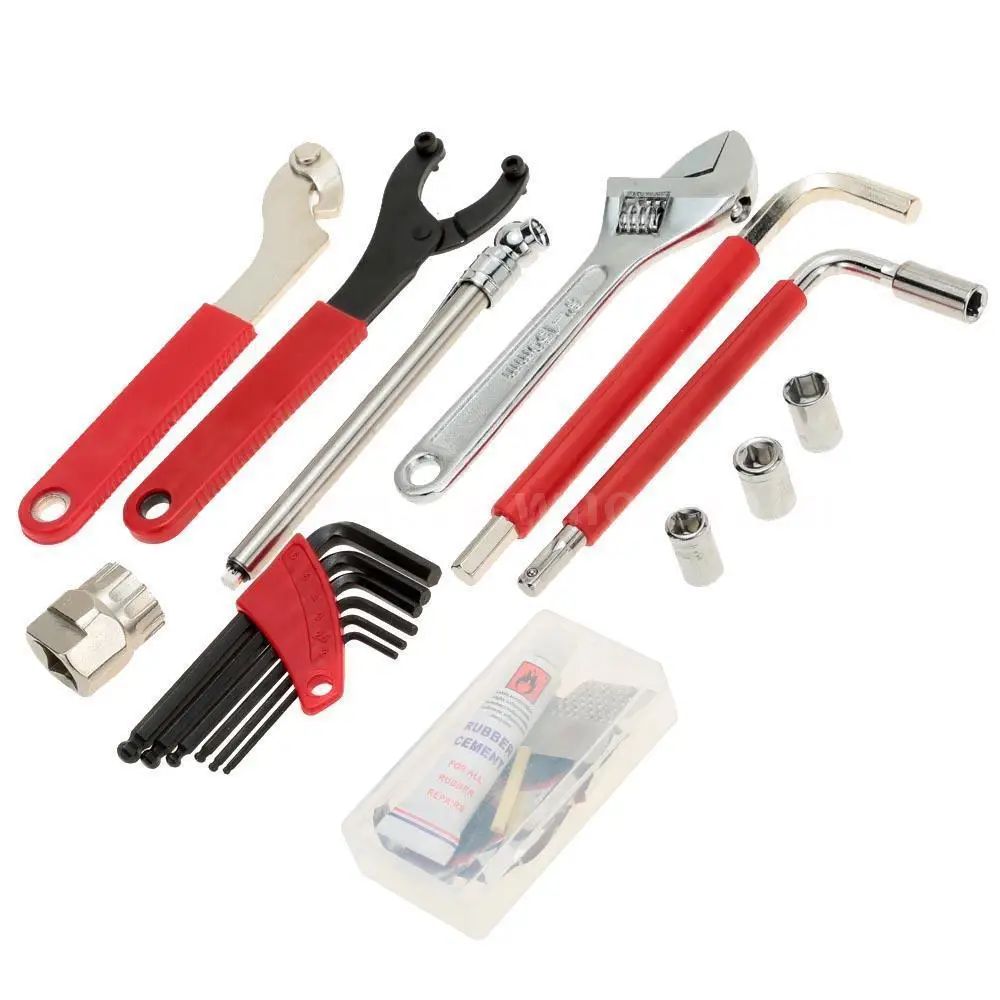 Professional Cycling Repair Tools Multifunction Tire Repair Kit Bicycle Accessories Repair box